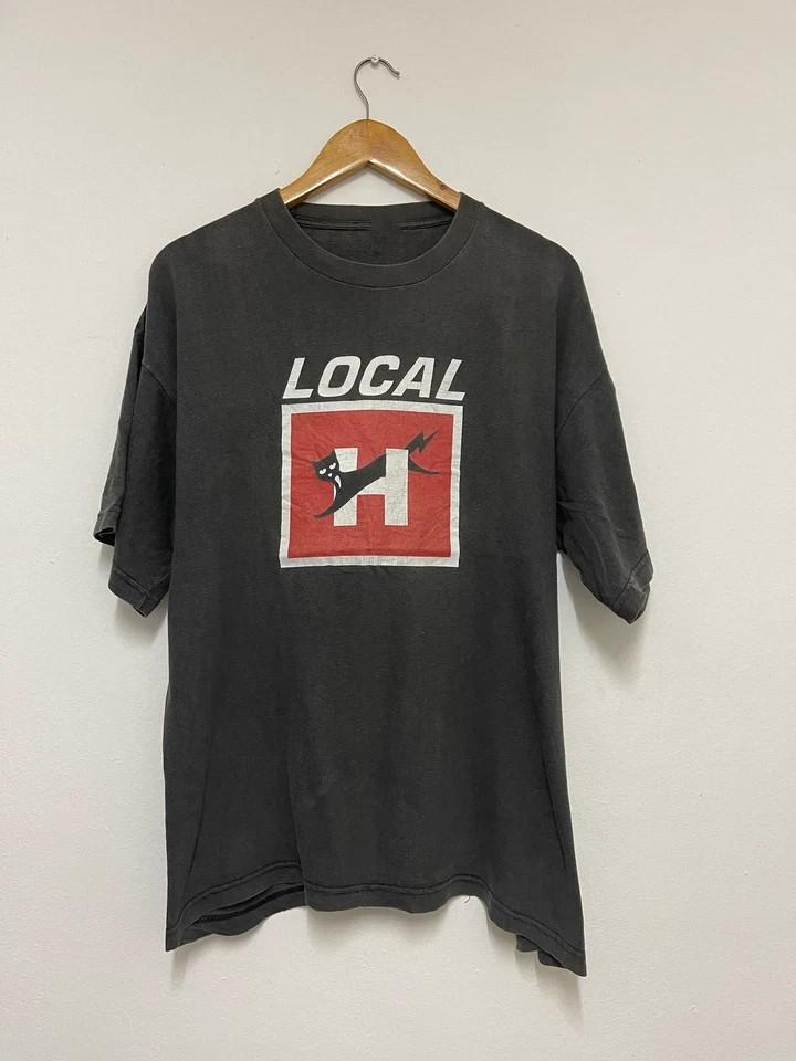 Местная Хэви-рок группа Черная футболка из плотного хлопка для мужчин Полный размер Унисекс футболка XL