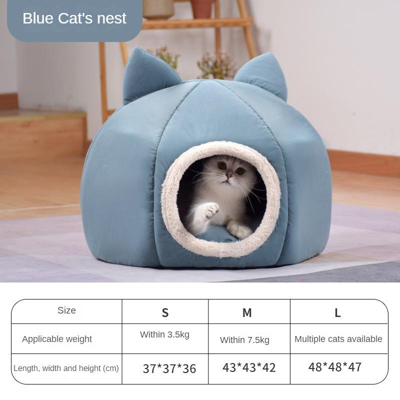 Cat Litter Space Capsule Four-season Universal Cat House Closed Cat Room Pet Supplies Round Ball Dog Kennel