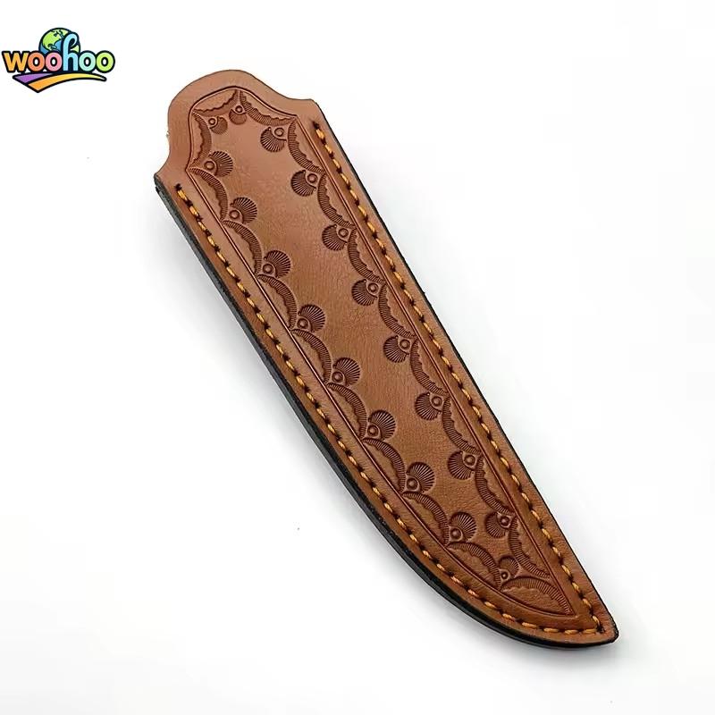 Genuine Cowhide Scabbard For Fixed Blade Knife Holster Hunting Tactical Knife Leather Knife Sheath Outdoor Knife Sheath