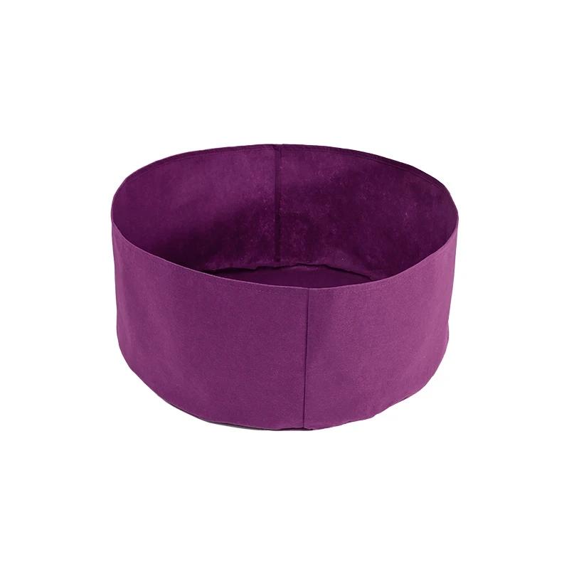 

Войлочный мешок для выращивания растений, поднятая грядка, мешок для выращивания овощей/цветов/растений, открытый сад, овощное поле, удобрения, мешки для посадки, кашпо 90cmX30cm фиолетовый