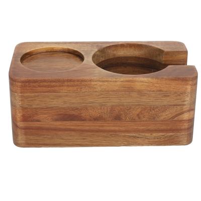 Soporte para Tamper de Café de 58 mm Madera Estable Larga Durabilidad Soporte para Portafiltro Estación de Apisonado para Hogar