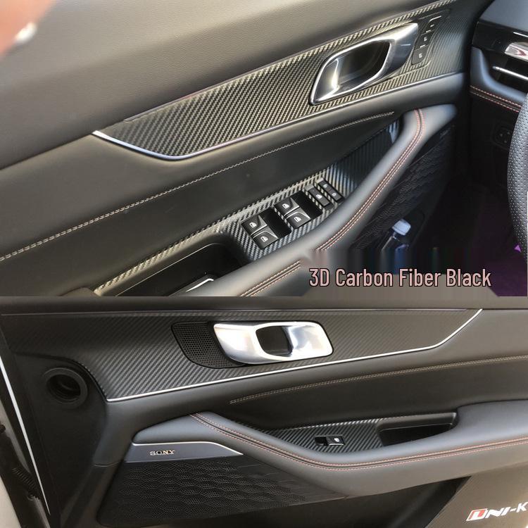 Changan UNI-K Interior Carbon Fiber Texture Sticker for Car Modification and Protection