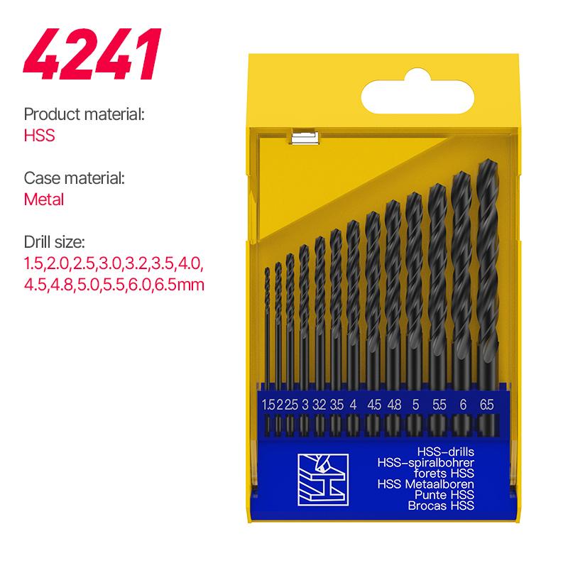 

LIDIAO Cobalt Drill Bits Set Stainless Steel M35 Twist Drill Bit Metal Wood Concrete Drilling Electric Drill Tool Accessories Round