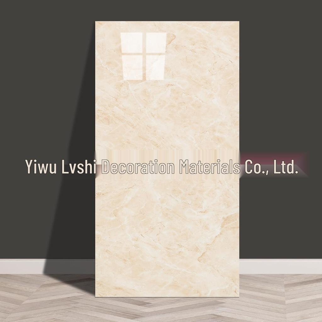 Self-Adhesive Marble Tile Wall Stickers, Aluminum Plastic Panels for Living Room Decoration