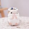 Cute Plush Hamster Doll Keychain Stuffed Animals Keyring Charm Handbag Pendant