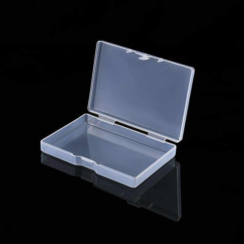 Pp Transparent Plastic Box Business Card Box, Glutinous Rice Card Packaging Box Id Card Fishing Gear Card Box Spare Parts Box