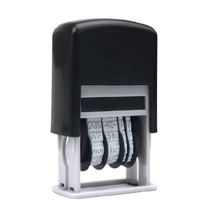Adjustable Dater Stamp Number Stamp Digits Number Stamp Office Stamp Inking Date Stamp School Supplies