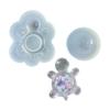 2Pcs Lovely Turtles Figurine Silicone Mold Set High Quality Sturdy Material Ideal for Crafting and Home Decors Projects