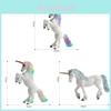 Unicorn Model Toy Pvc Animal Figurine Collectible For Kids And Fans
