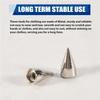 150 Sets Silver Mixed Shape Spikes And Studs Cone Croc Spikes Leather Rivet Kit For Clothing Shoes Belts DIY
