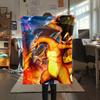 Charizard  Print Flannel Blanket, High quality Comfortable for All Seasons, Home Decor, Warmth and Comfort