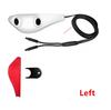 Car Blind Spot Side View Camera Left Dual Lens 2 in 1 AHD 1080P 4PIN Front Rear