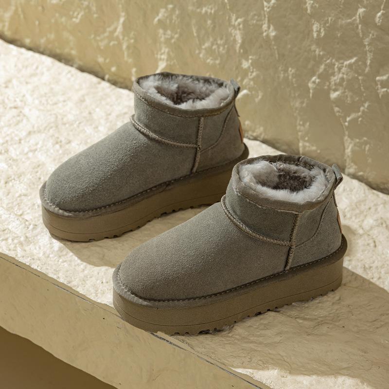 

Зимние ботинки Повседневные зимние ботинки с толстой подошвой Хлопковая обувь 37 коричневый