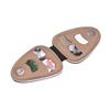 Guitar Picks Holder Case Bag PU Synthetic Leather with 6pcs Celluloid Picks String Instrument Accessories