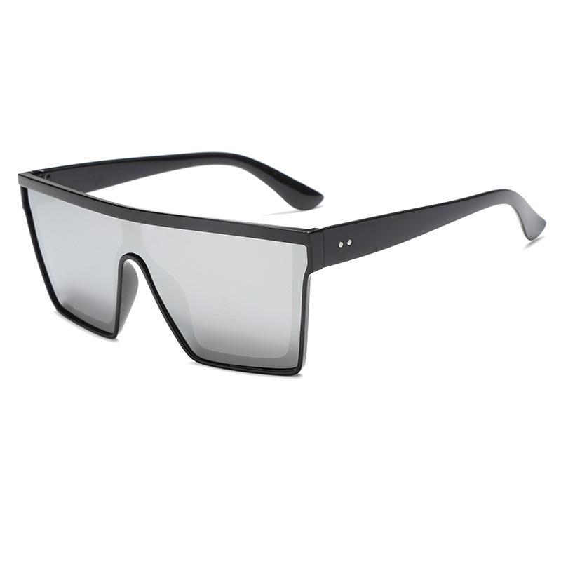 Large Frame European American Fashion Trend Sunglasses - Punk Style, Unisex Driving Sun Protection