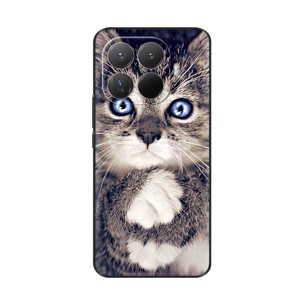 Pro Xiaomi 15T Pro Pouzdro Cool Lebka Měkký Matný Silikonový Zadní Kryt Pro Xiaomi 15T mi15T Pro Pouzdro Plný Ochranný Kryt Telefonu