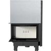 Steel fireplace KRATKI MBM left 10 kW Ø 200 Lift-up