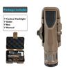 BOOIU Tactical Flashlight WML-G2 Nylon+Metal Strobe LED Light Airsoft Outdoor Waterproof Camping Strong Torch Hunting Flashlight