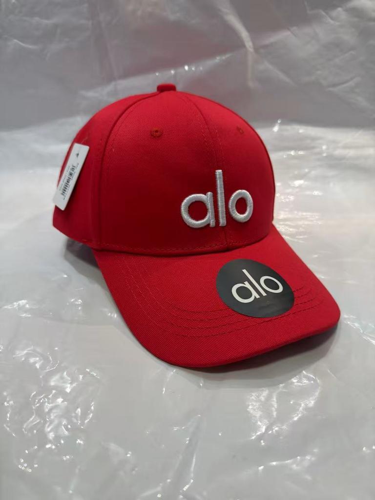 New Baseball Cap High Top Embroidery Women'S Sports Style Hat American Embroidery Trend Cap Alo Casual Fashion Versatile