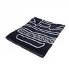 Emporio Armani EA7 Large Logo Woven Beach Towel