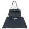 CHANEL Shoulder Bag Hand Bag Tote Bag Pony-Hair / Leather Black
