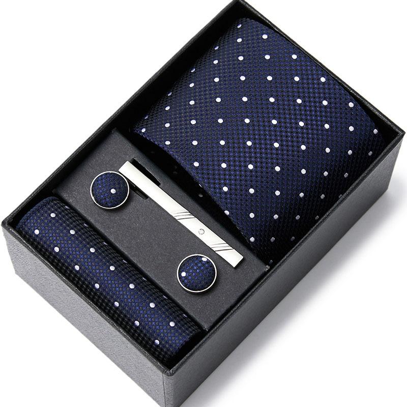 Nouvelle Cravate pour Homme Six Pièces Affaires Mariage Cravate pour Homme