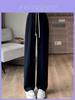 Casual Womens High Waist Loose Trousers With Pockets For Autumn Winter Wear