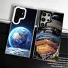 Earth Stars Space Universe Shockproof Phone Case for Samsung Galaxy S26 Edge S25 Ultra S24 FE S23 Plus S21 Cover Anti Fall Funda