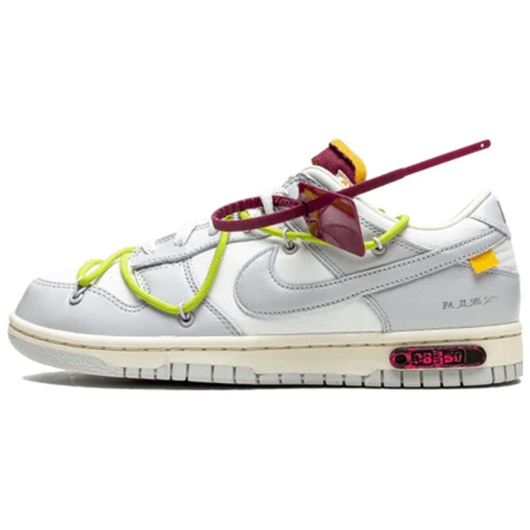 New Nike Dunk Low Off White Lot 8 DM1602-106