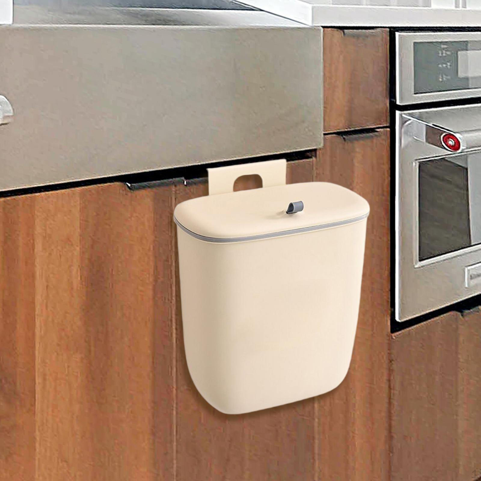 

Компостный бак Мусорное ведро Настенное с крышкой Ведро для крепления Мусор Пищевые отходы для 12L