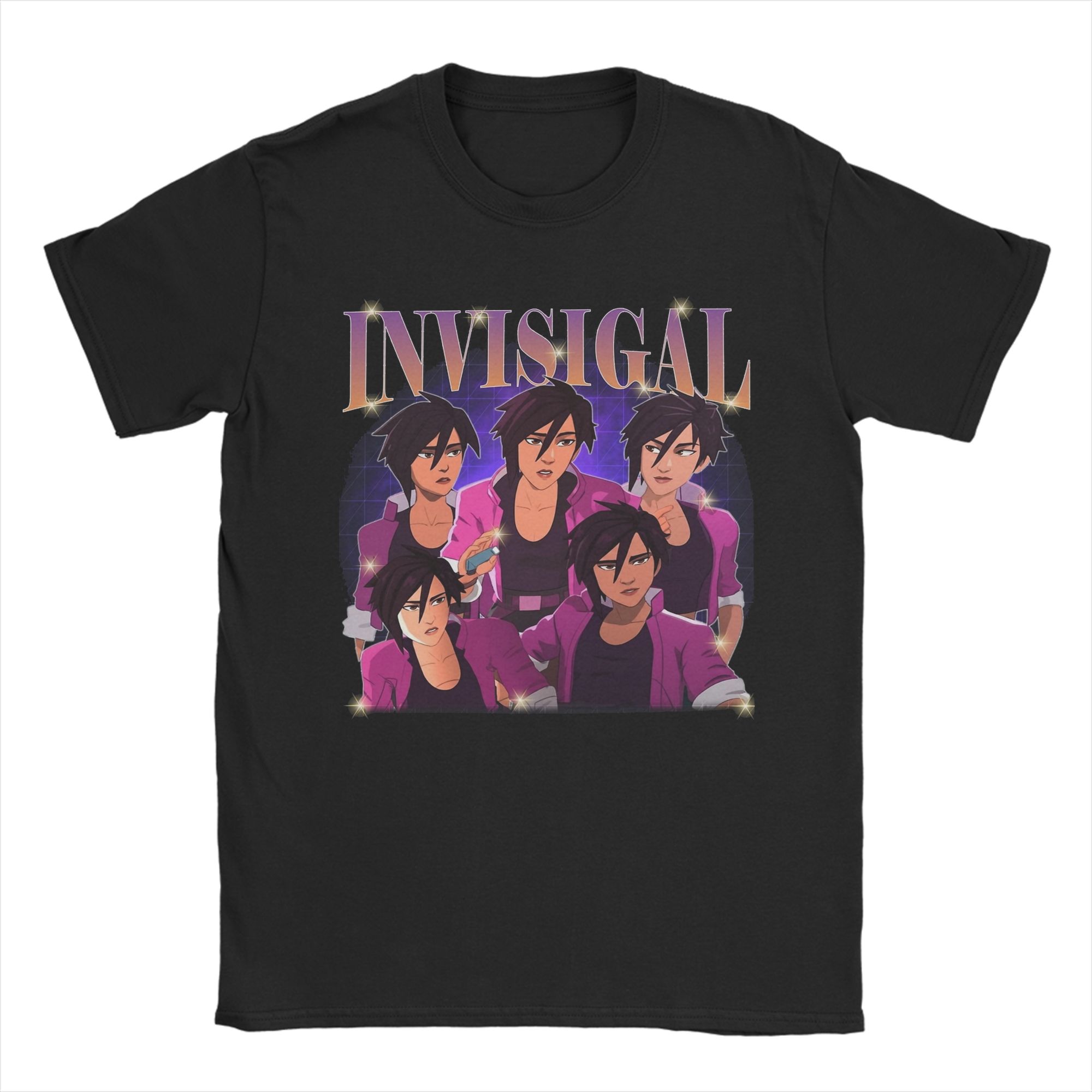 

Mens Womens Vintage Invisigal Dispatch Game Shirt Pure Cotton New Arrival T-Shirt Top Clothing 4XL