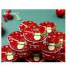 Christmas Candy Box Packaging Creative Christmas Iron Box Round Ball Tinplate Fruit Box Holiday Gift Packaging Boxes Wholesale