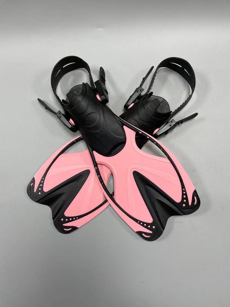 Kids' Adjustable Diving Fins for Swimming and Snorkeling