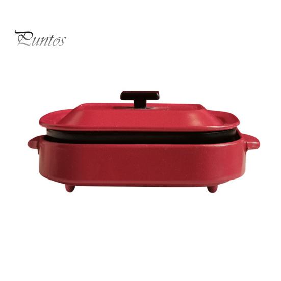 

1:12 кукольный домик, мини- блинница с двойным ухом и крышкой, многослойная миниатюрная кухонная кастрюля, игрушка для ролевых игр, кухонная утварь для кукольного домика, аксессуары красный