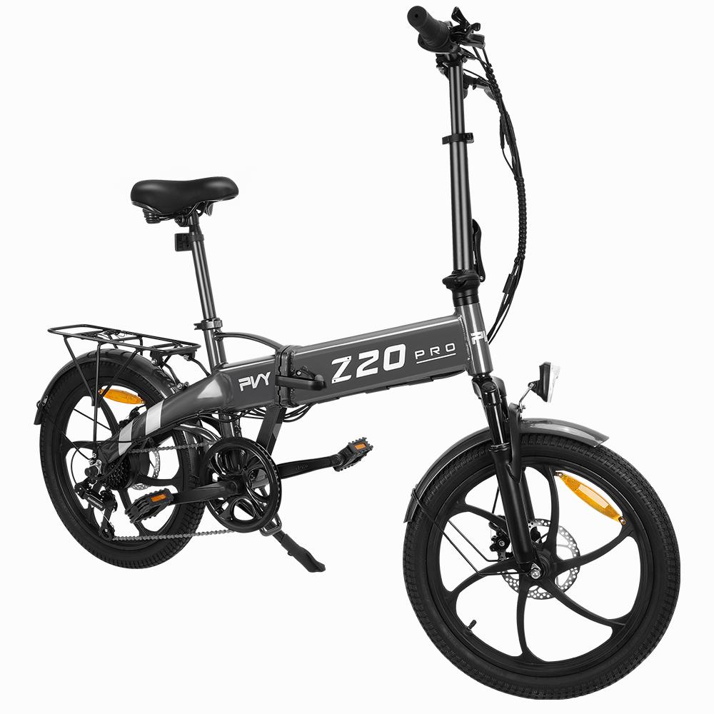 PVY Z20 PRO Adult Electric Bike 500W Brushless Motor 36V14Ah Lithium Battery 20-inch Wheels Ideal for Urban Commute  Outdoor Adventure