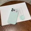 iPhone 17 Pro Max Striped Magnetic Silicone Drop-proof Case