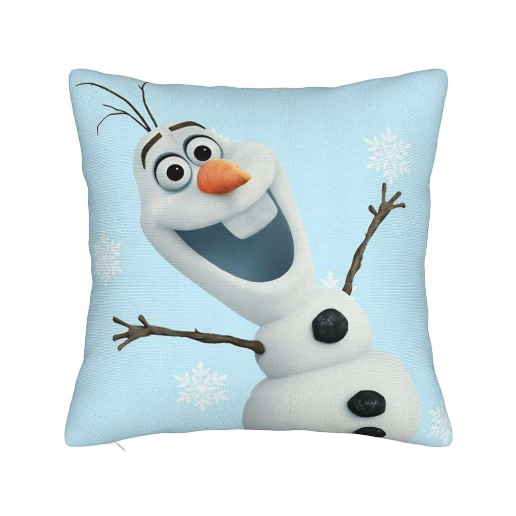 Elsa Frozens Pillowcase Printing Polyester Cushion Cover Decorative  Throw Pillow Case Cover Home Square 40X40cm