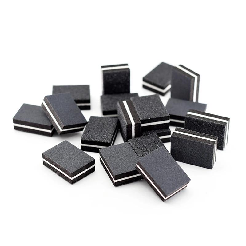 10/25/50Pcs Colorful Mini Nail Files Acrylic Nails Double Side 100/180 Grit Emery Boards For Professional Manicure Pedicure Tool