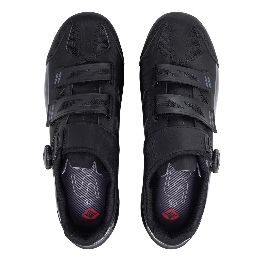 Santic Cycling Shoes Non-Locking Cycling Shoes Road Bike Bicycle Beginner WS23042 (black 43)