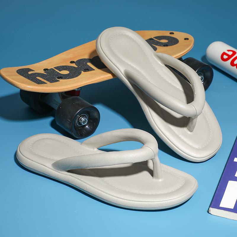 Slippers Men Shower Soft Sole Thick Platform Indoor Outdoor Beach Sandals Summer EVA Non Slip Flip Flops Slides Pantuflas Hombre