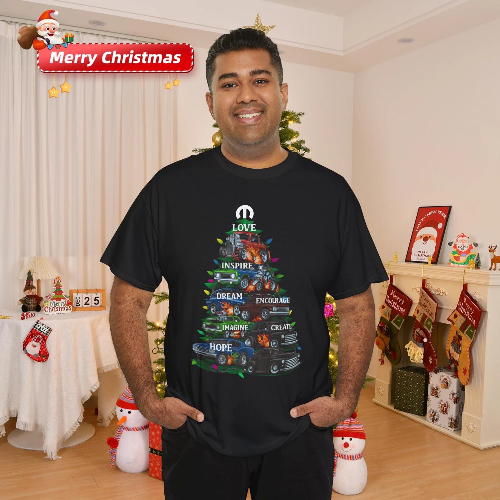 New Mopar Car Christmas Tree T-Shirt 2XL