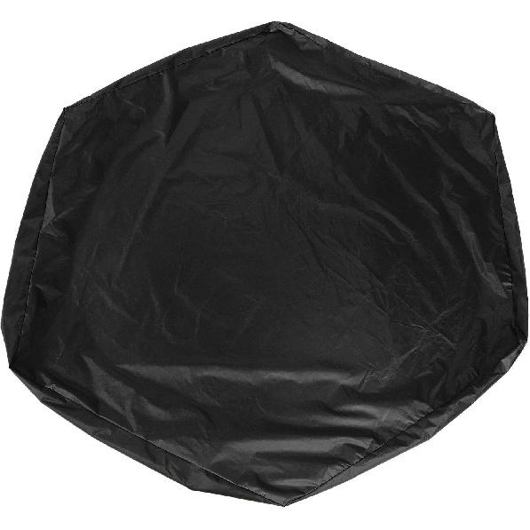 LZKW Air Permeability Weather Resistance Durable Sandbox Cover, Tear‑Resistant Sandbox Canopy, Snow Proof for Outdoor Sandbox(Black, 14011020cm)
