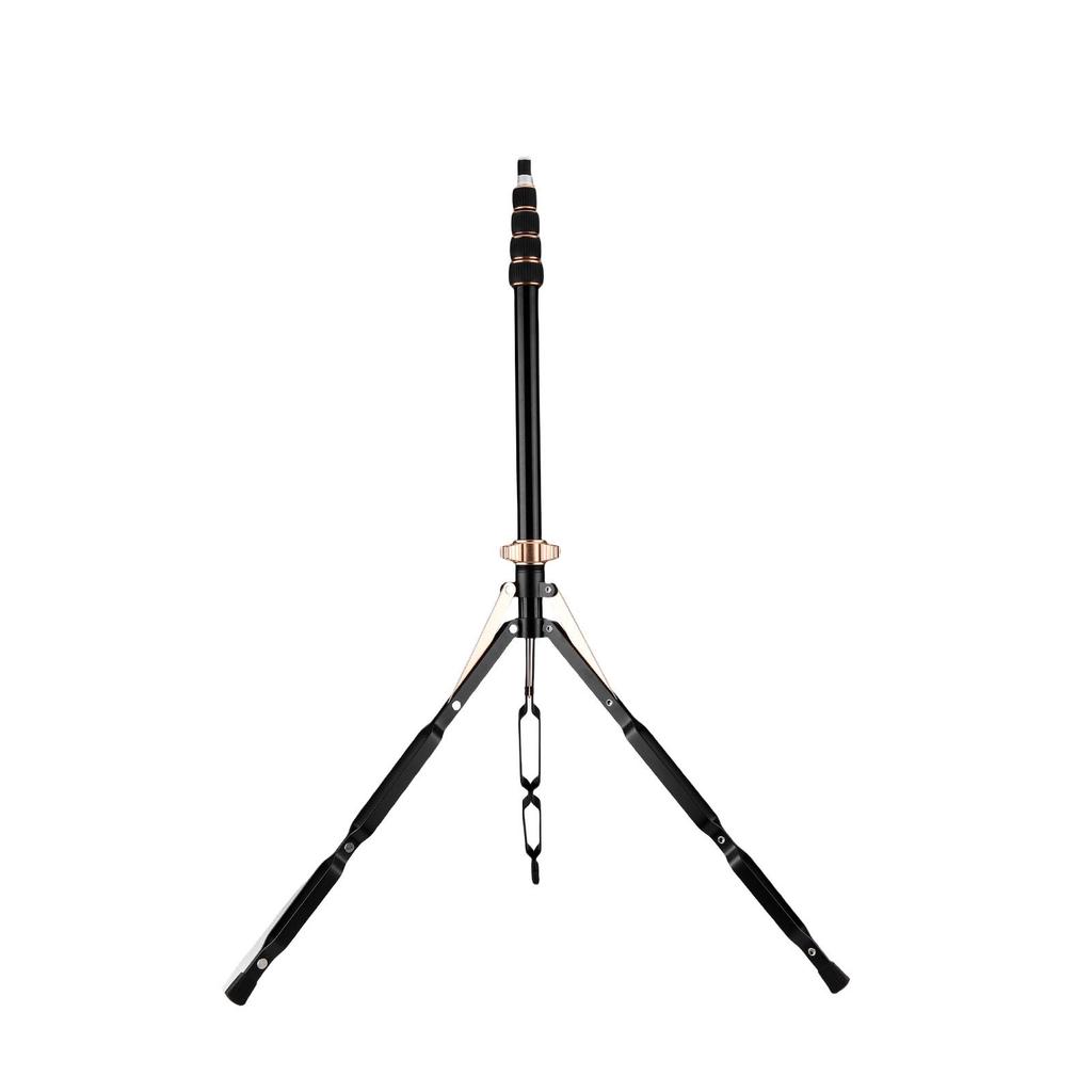 Camera Tripod 7.2ft 2.2m with Folding Reversible Legs and Carry Bag Portable Light Stand for Photography