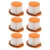 6 Pcs Vacuum Cleaner Filter Replacement for Shark WS620 WS630 XFFWV360 Floor Washing Machine Spare