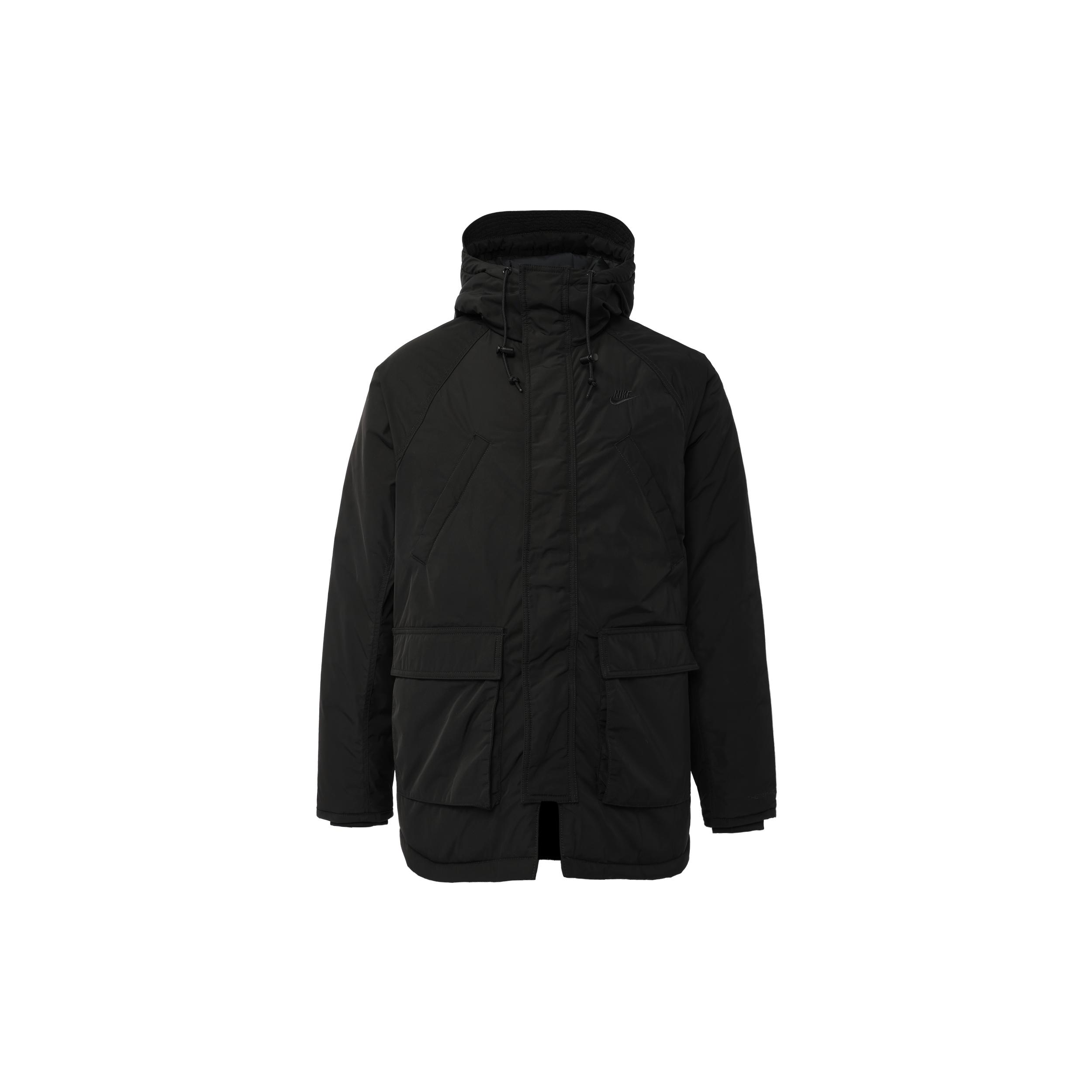 

New Nike ClubTherma-FIT Puffer Jacket Men s Black FZ0870-010 XL