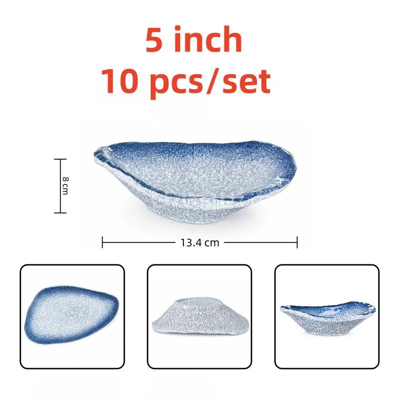 Melamine plastic Japanese style seasoning sauce small dish dipping Sushi soy sauce pepper wasabi Mustard dish oil vinegar plate