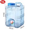 5/7.5/10/12/15L Portable Water Bucket Driving Pure Water Tank Container for Outdoor Camping Hiking Picnic Water Storage Carrier