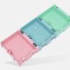 Mini Small Parts Organizer Stackable Resistance Storage Box  For DIY Electronics