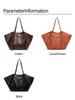 2025 Korean Style Large Capacity Women's Tote Bag - Simple, Fashionable Underarm Design for Cross-border Commuting