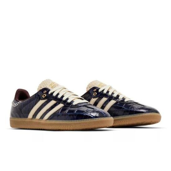 Adidas x Wales Bonner Samba OG 'Collegiate Navy Blue' JH9825